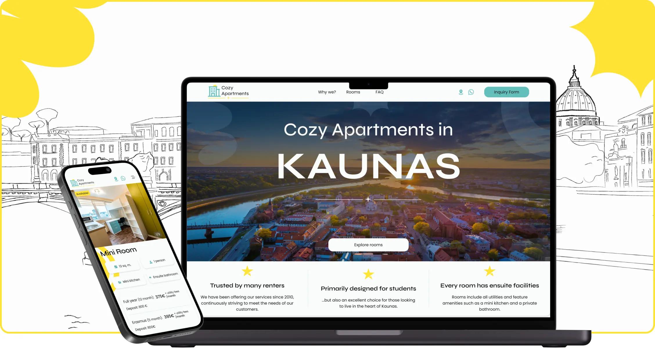 You can see the developed website