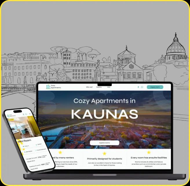 You can see the developed website