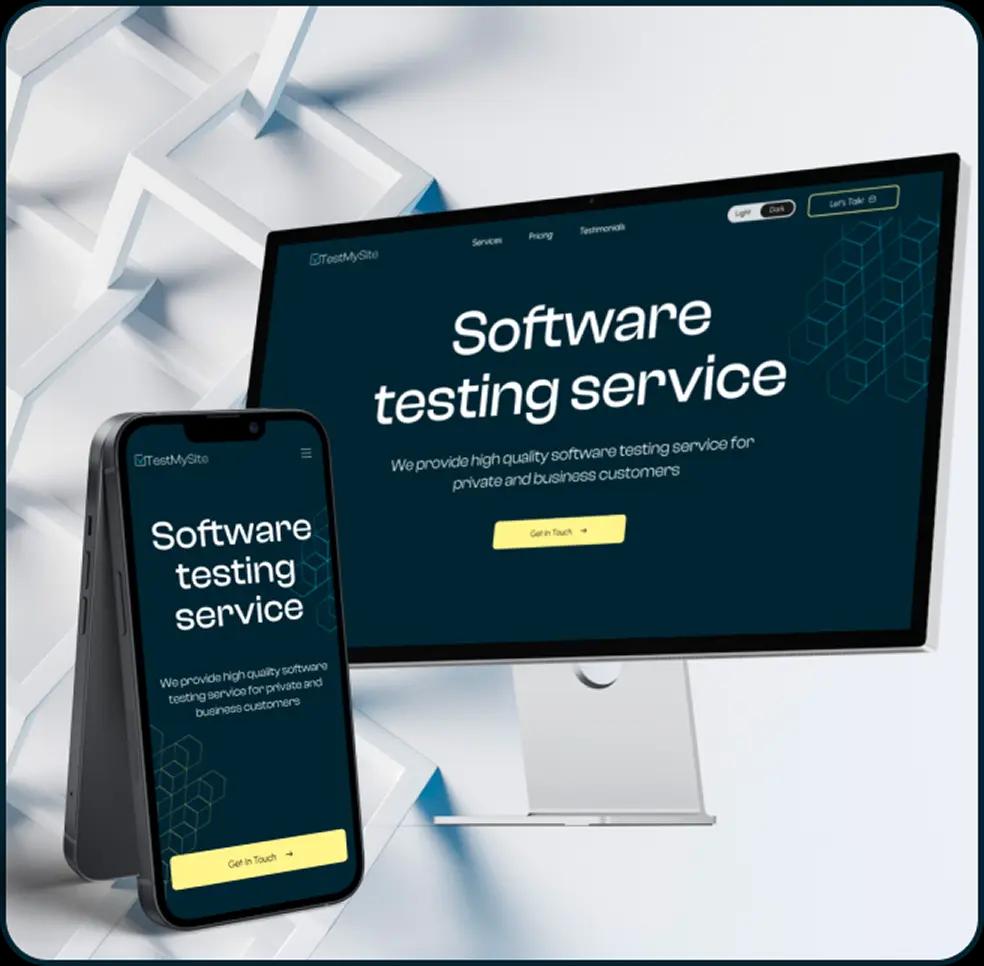 You can see the developed website
