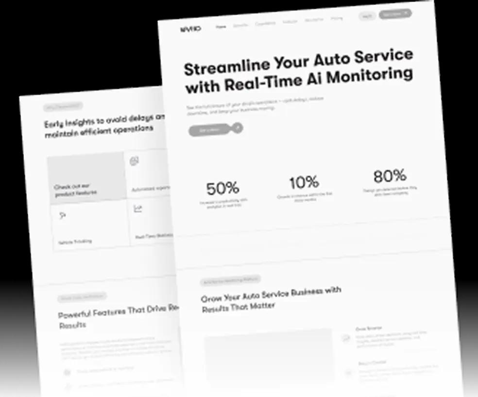 You can see a mockup of the developed site