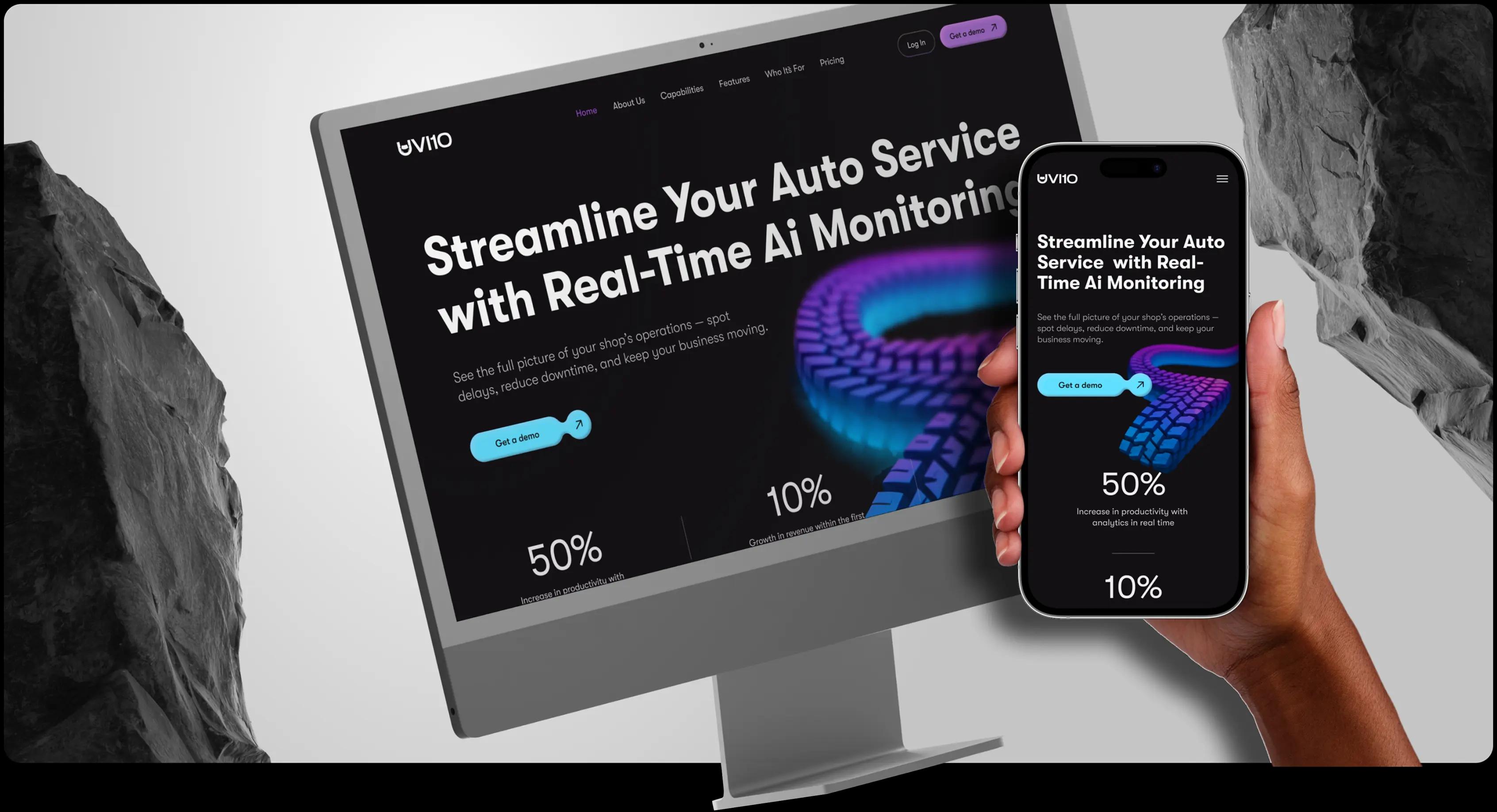 You can see the developed website
