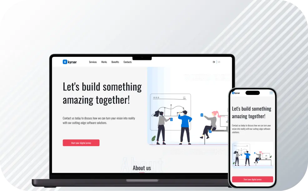 Rebuilding a website for a web agency. Enhanced user experience and align with web standards, making better lead conversions.